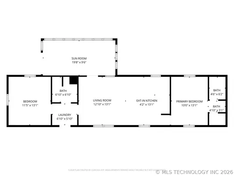 Floorplan - 9207 N 447 Rd, Spavinaw, OK 74366 photo 1 of 2