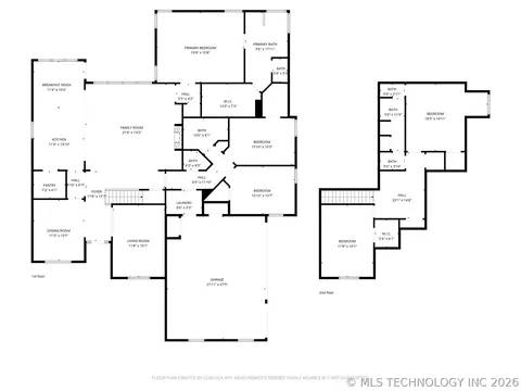 Floorplan - 3920 S Sequoia Ave, Broken Arrow, OK 74011 photo 1 of 3