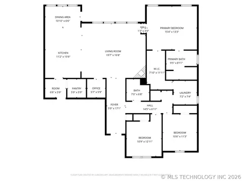 Floorplan - 3456 E 154th St S, Bixby, OK 74008 photo 1 of 1