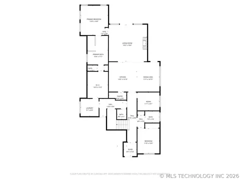 Floorplan - 1433 E 37th Pl, Tulsa, OK 74105 photo 1 of 3