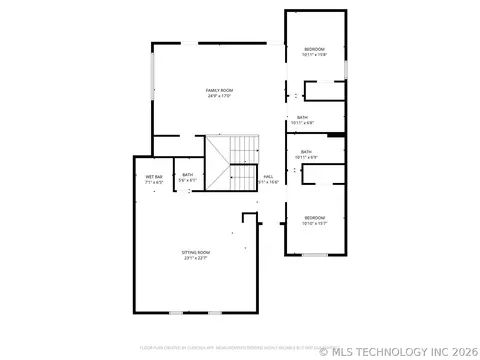 Floorplan - 1433 E 37th Pl, Tulsa, OK 74105 photo 2 of 3