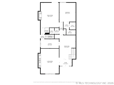 Floorplan - 3928 E 60th Pl, Tulsa, OK 74135 photo 2 of 4