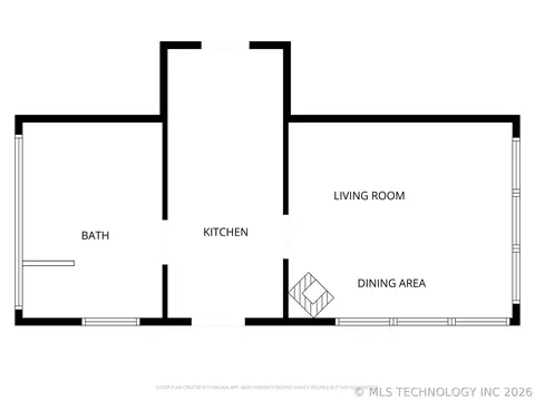Floorplan - 6504 463 Rd, Hulbert, OK 74441 photo 1 of 3