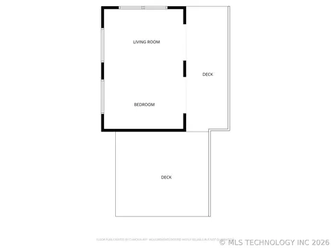 Floorplan - 6504 463 Rd, Hulbert, OK 74441 photo 2 of 3
