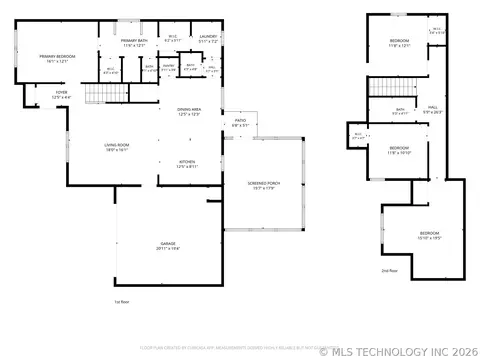 Floorplan - 2107 E 63rd St, Tulsa, OK 74136 photo 1 of 1