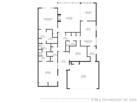 Floorplan - 3803 E 64th Pl, Tulsa, OK 74136 photo 1 of 1
