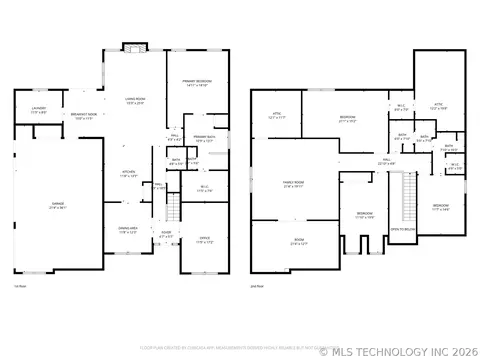 Floorplan - 9152 E 103rd St, Tulsa, OK 74133 photo 1 of 3