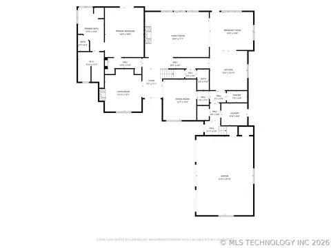 Floorplan - 3502 E 102nd Pl, Tulsa, OK 74137 photo 1 of 3