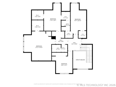 Floorplan - 9818 E 83rd Pl, Tulsa, OK 74133 photo 3 of 3