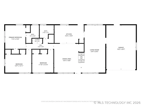 Floorplan - 1708 E 60th Pl, Tulsa, OK 74105 photo 1 of 1