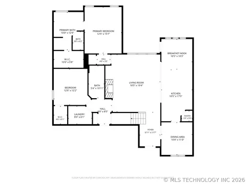 Floorplan - 18610 E 42nd Pl, Tulsa, OK 74134 photo 2 of 3