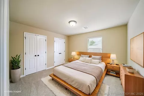 Bedroom - 18610 E 42nd Pl, Tulsa, OK 74134 photo 8 of 9