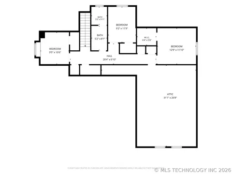 Floorplan - 8404 E 107th St, Tulsa, OK 74133 photo 3 of 3