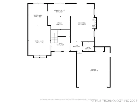 Floorplan - 6903 E 99th St, Tulsa, OK 74133 photo 1 of 3