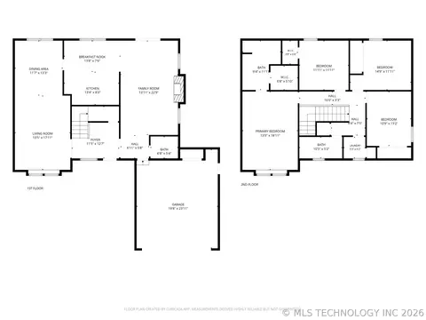 Floorplan - 6903 E 99th St, Tulsa, OK 74133 photo 2 of 3