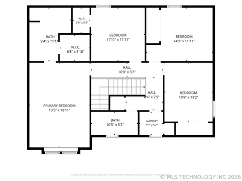 Floorplan - 6903 E 99th St, Tulsa, OK 74133 photo 3 of 3