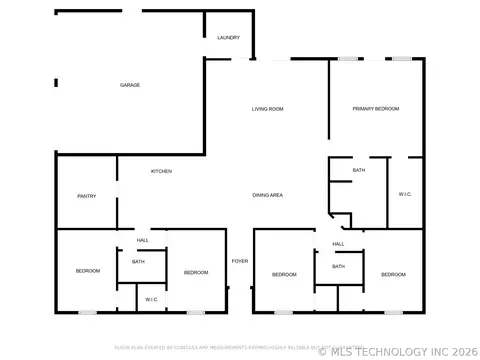 Floorplan - 2801 E 480, Pryor, OK 74361 photo 1 of 1
