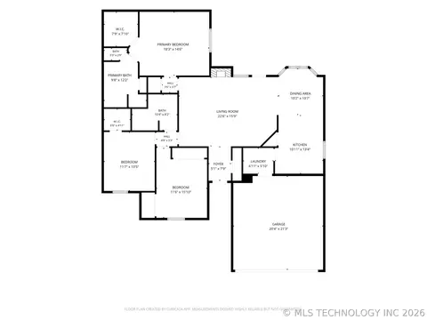 Floorplan - 1085 E 138th St, Glenpool, OK 74033 photo 1 of 1