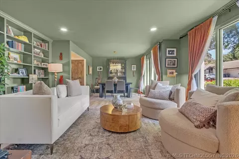Living - 5813 E 64th Pl, Tulsa, OK 74136 photo 9 of 11