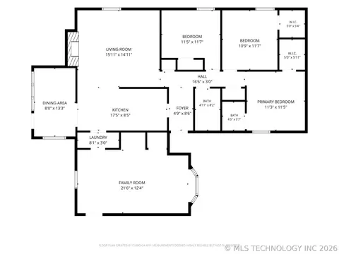 Floorplan - 41 E 148th St S, Glenpool, OK 74033 photo 1 of 1
