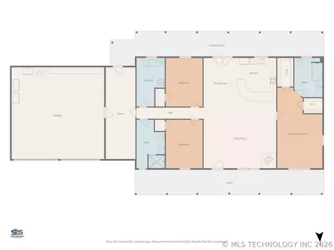 Floorplan - 25508 E 740 Rd, Wagoner, OK 74467 photo 2 of 2