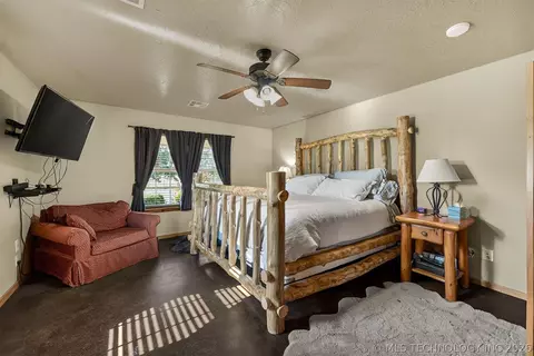 Bedroom - 25508 E 740 Rd, Wagoner, OK 74467 photo 2 of 5