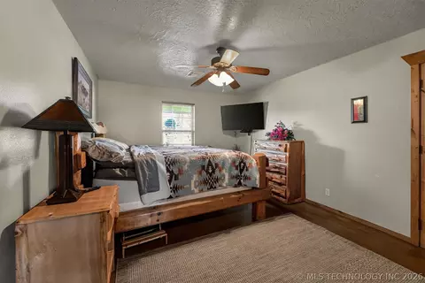 Bedroom - 25508 E 740 Rd, Wagoner, OK 74467 photo 5 of 5