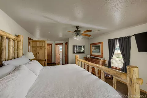 Bedroom - 25508 E 740 Rd, Wagoner, OK 74467 photo 4 of 5