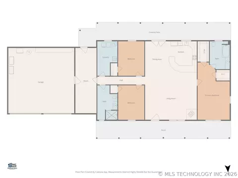 Floorplan - 25508 E 740 Rd, Wagoner, OK 74467 photo 2 of 2