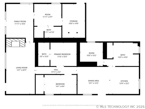 Floorplan - 115 Main St, Hendrix, OK 74741 photo 1 of 1