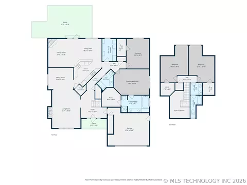 Floorplan - 10907 E 74th St, Tulsa, OK 74133 photo 1 of 1