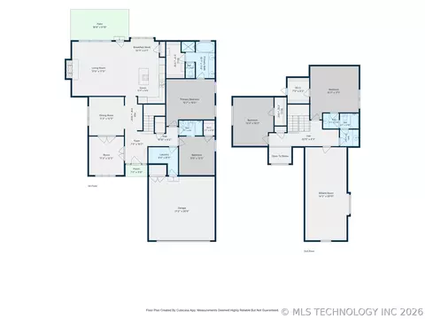 Floorplan - 8703 E 95th Pl, Tulsa, OK 74133 photo 1 of 1
