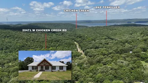20471 W Chicken Creek Rd, Cookson, OK 74427