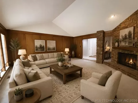 Living - 5935 E 79th St, Tulsa, OK 74136 photo 7 of 12