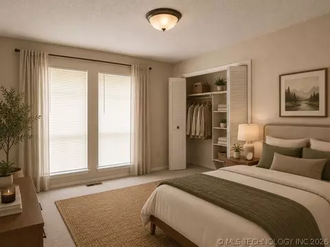 Bedroom - 5935 E 79th St, Tulsa, OK 74136 photo 2 of 7