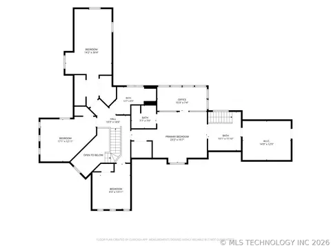 Floorplan - 401 E Main St, Adair, OK 74330 photo 3 of 3