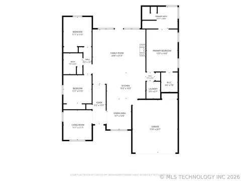 Floorplan - 20109 E 37th Pl S, Broken Arrow, OK 74014 photo 1 of 1