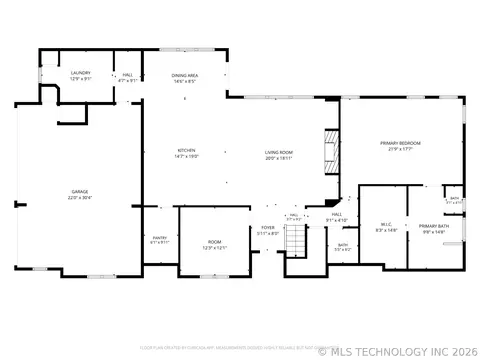 Floorplan - 21401 E 104th St S, Broken Arrow, OK 74014 photo 1 of 3