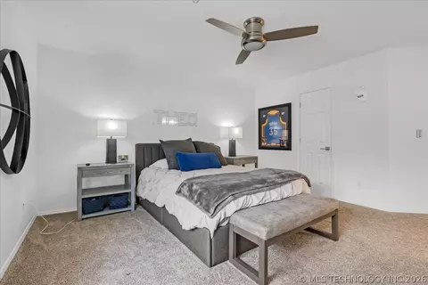 Bedroom - 5520 E 90th Ct, Tulsa, OK 74137 photo 8 of 9