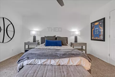 Bedroom - 5520 E 90th Ct, Tulsa, OK 74137 photo 9 of 9
