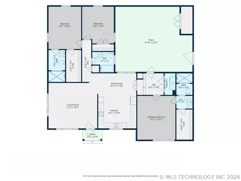 Floorplan - 1940 E 50th Pl N, Tulsa, OK 74130 photo 1 of 1