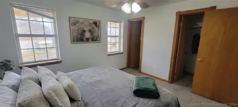Bedroom - 424338 E 1168, Eufaula, OK 74432 photo 2 of 3