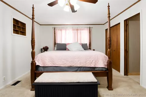 Bedroom - 420 E 19th St, Okmulgee, OK 74447 photo 1 of 2