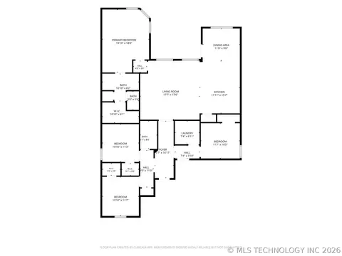 Floorplan - 3848 E 144th Pl S, Bixby, OK 74008 photo 1 of 1