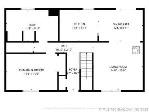 Floorplan - 13685 E Crestview Dr, Claremore, OK 74019 photo 3 of 3