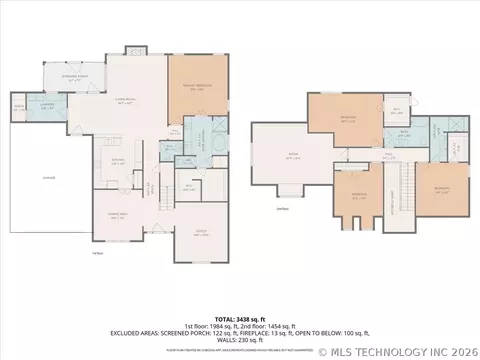Floorplan - 8840 E 96th St, Tulsa, OK 74133 photo 3 of 3
