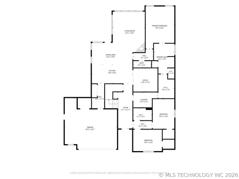 Floorplan - 6776 E 127th St S, Bixby, OK 74008 photo 1 of 3