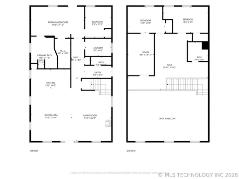 Floorplan - 2302 E 96th St N, Sperry, OK 74073 photo 1 of 3