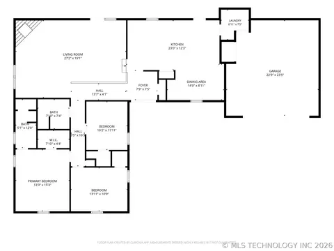 Floorplan - 20692 E 185th St S, Haskell, OK 74436 photo 1 of 1
