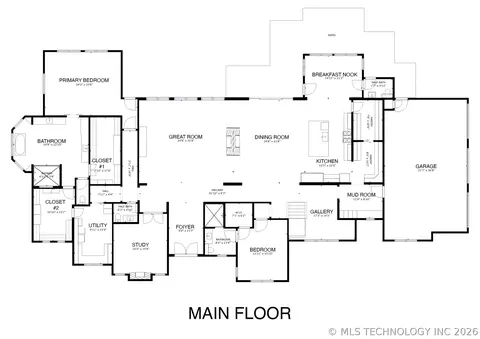 Floorplan - 6744 E 123rd St S, Bixby, OK 74008 photo 1 of 2
